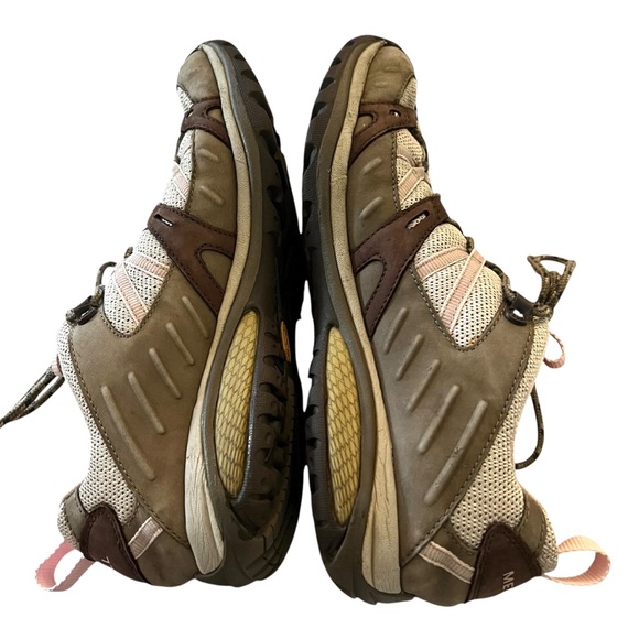 MERRELL Hiking Shoes Siren Sport Women’s Size 10 Gray & Pink 1008-16 - Picture 10 of 12